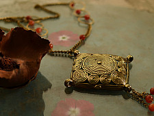 प्रभा ✺ Brass Necklace { 4 }